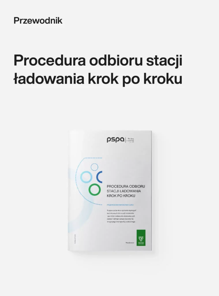 Raport PSPA: procedura odbioru stacji ładowania krok po kroku - www pspa projekty 5 raporty Procedura odbioru stacji 2022 zaslepka 1518x2048.jpg