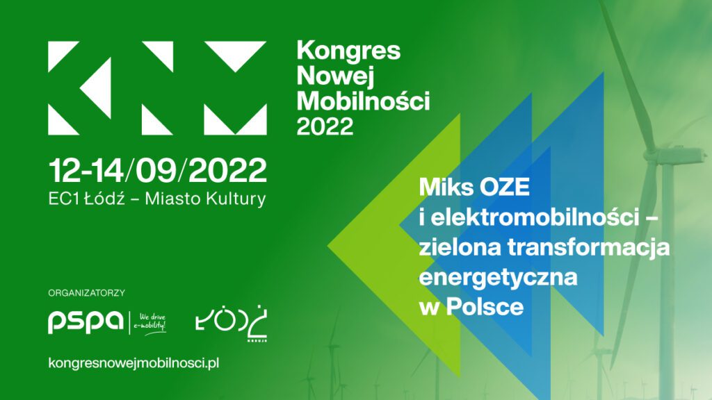 Zielona transformacja w Polsce: wzrost OZE kluczem do przyspieszenia dekarbonizacji transportu - KNM 2022 grafika Zielona transformacja 1200x675px