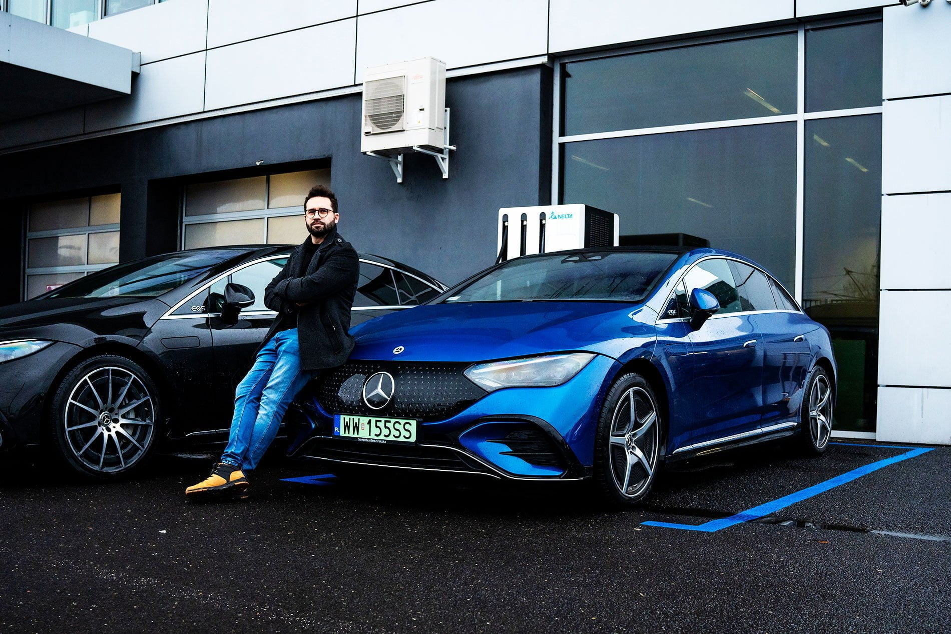 Zimowy Test Zasięgu Mercedesa EQE350+ RWD