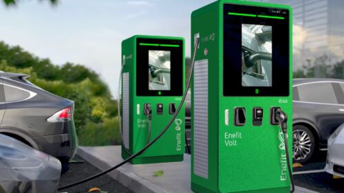 Wszystkie wiadomości - Enefit rozwija publiczna siec ladowarek dla pojazdow elektrycznych na Slasku MaterialPrasowy