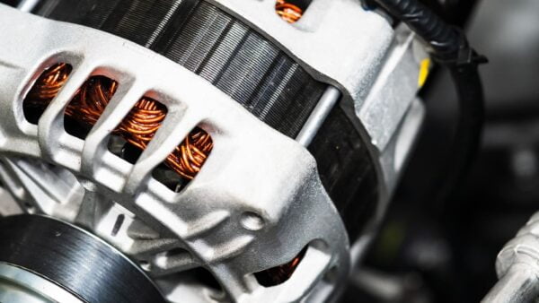 Strefa Wiedzy - new car converting mechanical energy electrical energy inside car close up