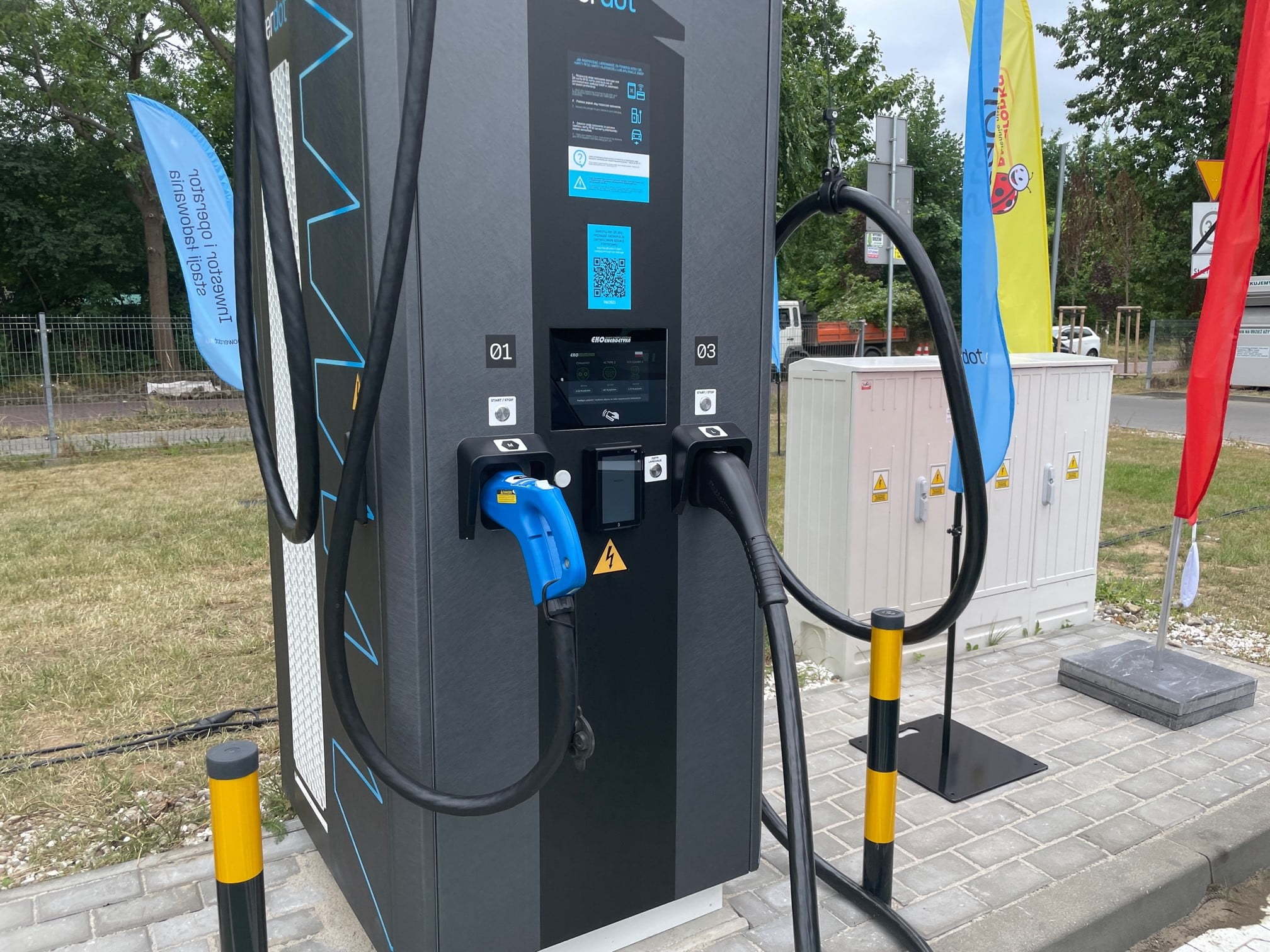 stacja ładowania powerdot własne