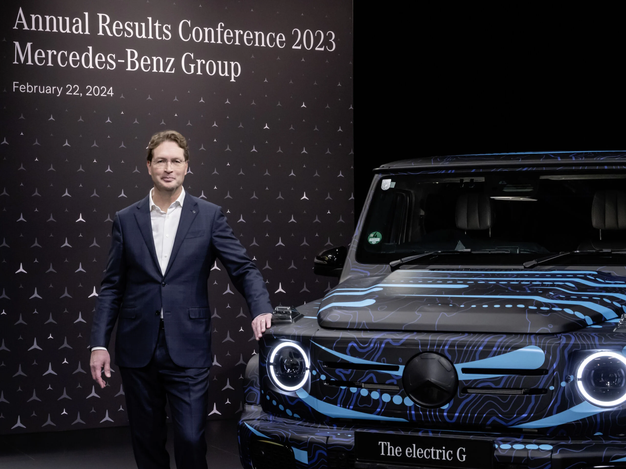 Mercedes-Benz Group AG – Annual Results Conference 2023, Stuttgart - Ola Källenius, Vorstandsvorsitzender der Mercedes-Benz Group AGOla Källenius, Chairman of the Board of Management of Mercedes-Benz Group AG