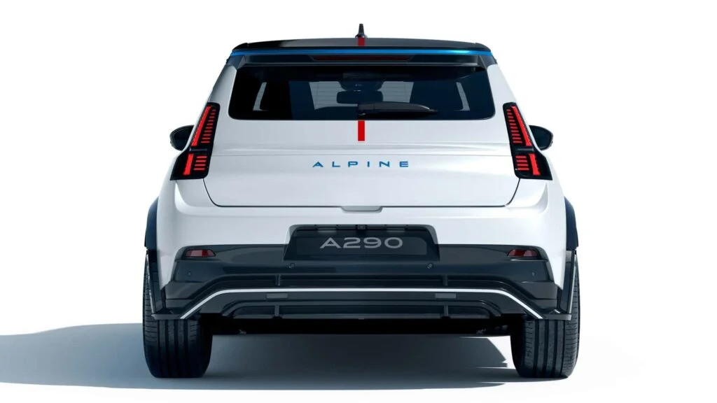 Tak wygląda Alpine A290 w całej okazałości. Ma 220 KM i osiąga setkę w 6,4 s - alpine a290 2024 8 002
