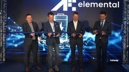 Wszystkie wiadomości - Ascend Elements The leaders of the AE Elemental joint venture celebrate the grand opening of the n