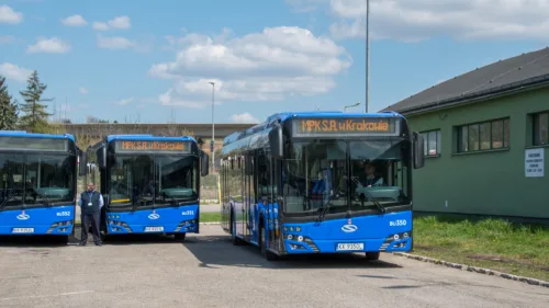 Wszystkie wiadomości - fot. MPK Krakow Solaris Urbino 12 mild hybrid 2