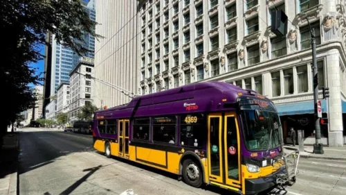 Wszystkie wiadomości - 2 trojlebus Seattle fot. Klaus P. Canavan