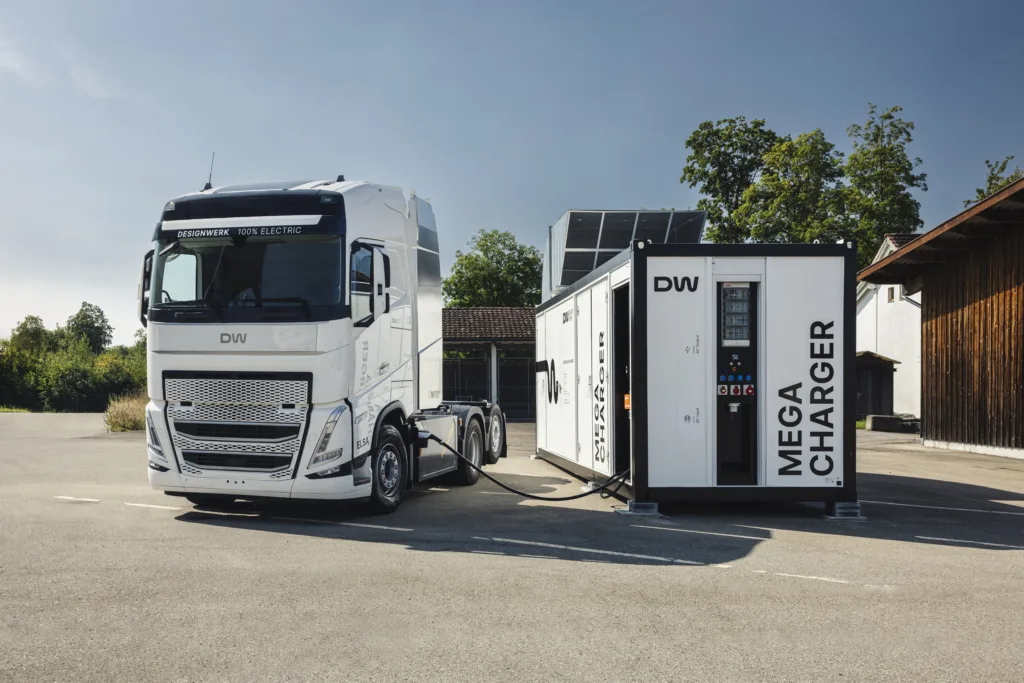 Rekordowe ładowanie elektrycznej ciężarówki. Przełom dla eHDV? - 250826 Megawatt Charger E LKW Designwerk Technologies AG 20