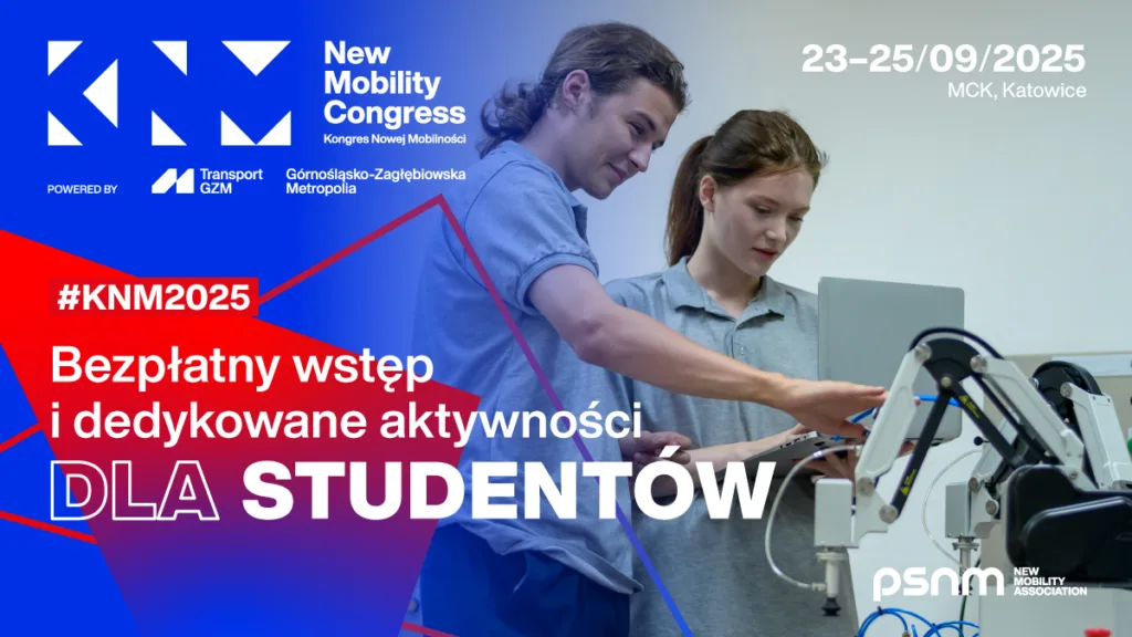 Studenci z bezpłatnymi wejściówkami - KNM 2025 Grafika Studenci Aktywnosci 1200x675px PL