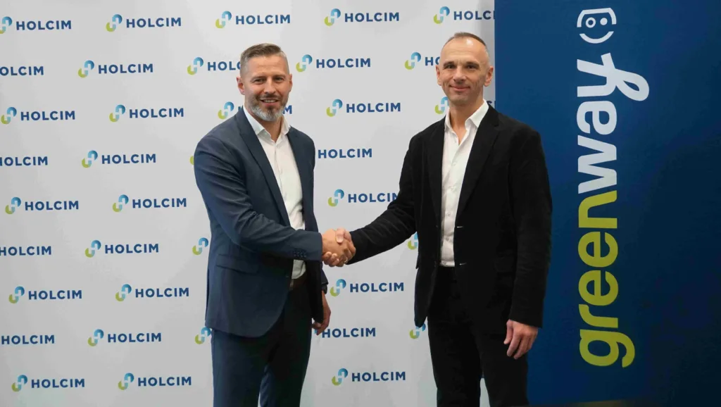 Holcim i GreenWay nawiązały strategiczną współpracę - greenway holcim podpisanie umowy 2