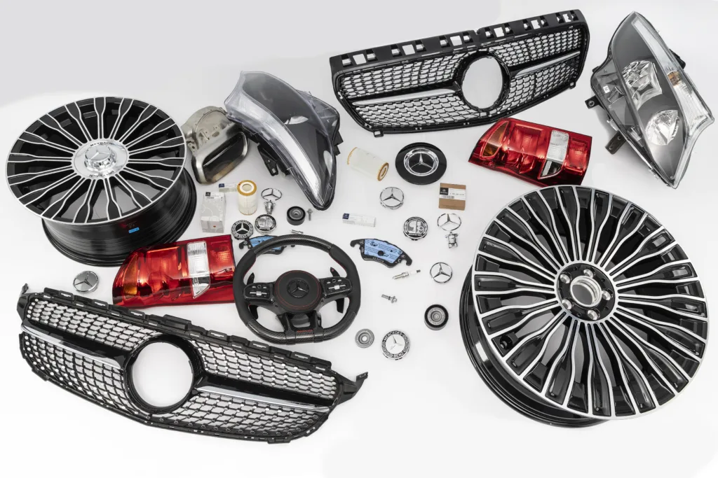 1,5 miliona podróbek części Mercedesa do konfiskaty - podrobki mercedesa