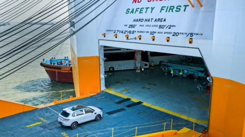 Wszystkie wiadomości - LeapmotorB10reachingEuropeonGrimaldiVessel1