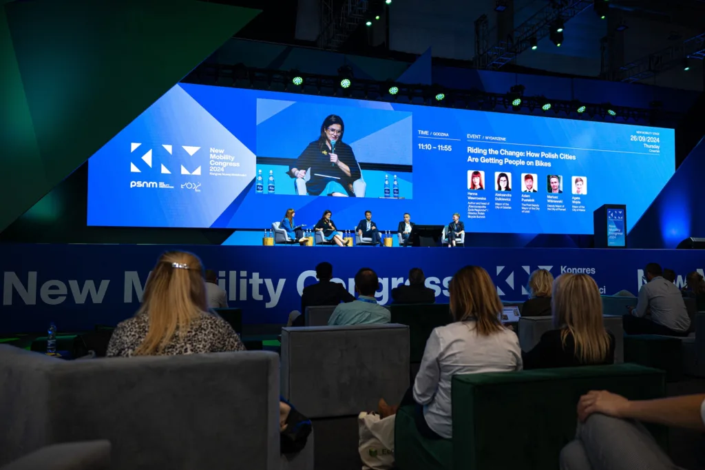 Rower w centrum miejskiej transformacji - Panel Polish Cities getting people on bikes KNM 2024
