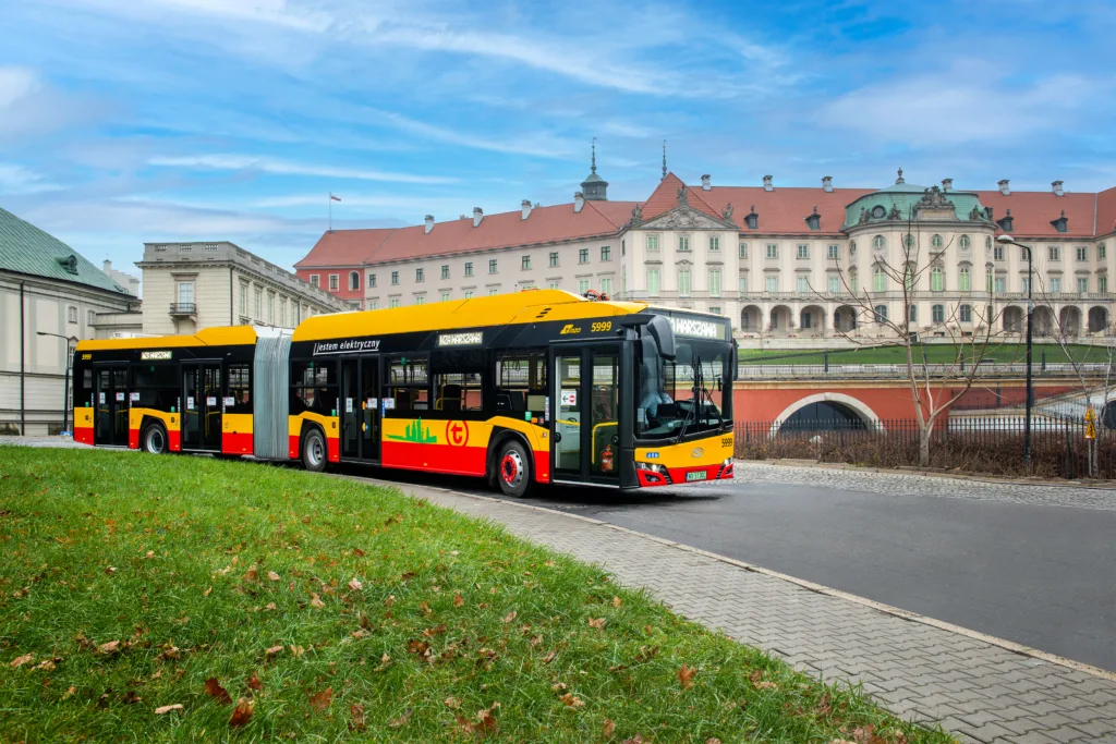 Warszawa zamówiła 79 autobusów elektrycznych Solaris - Solaris Urbino 18 electric MZA Warszawa