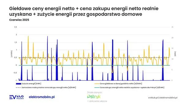 Taryfa dynamiczna w czerwcu 2025: Ujemna cena i rekordowe oszczędności - image 7