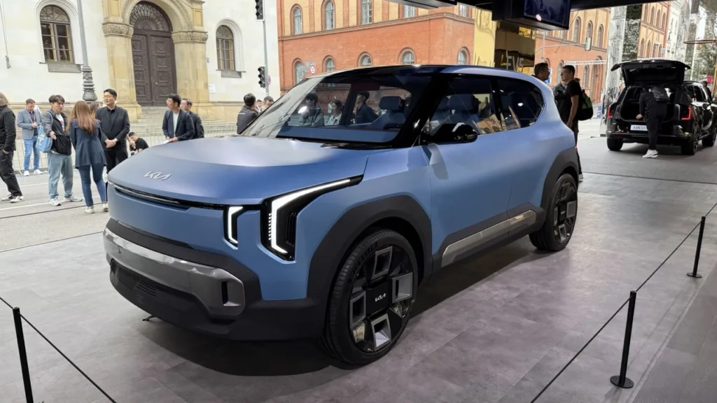 IAA w Monachium. Co pokazali producenci spoza Europy? - kia ev2 1