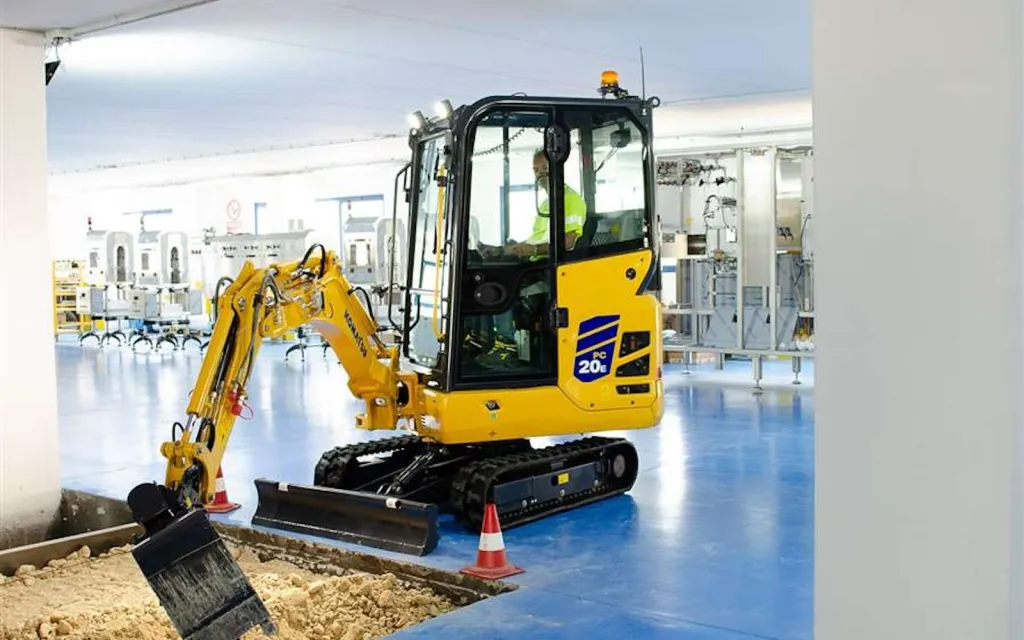 Komatsu: Nowa era elektrycznych maszyn budowlanych - komatsu