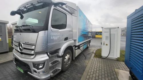 Wszystkie wiadomości - test elektrycznej ciezarowki