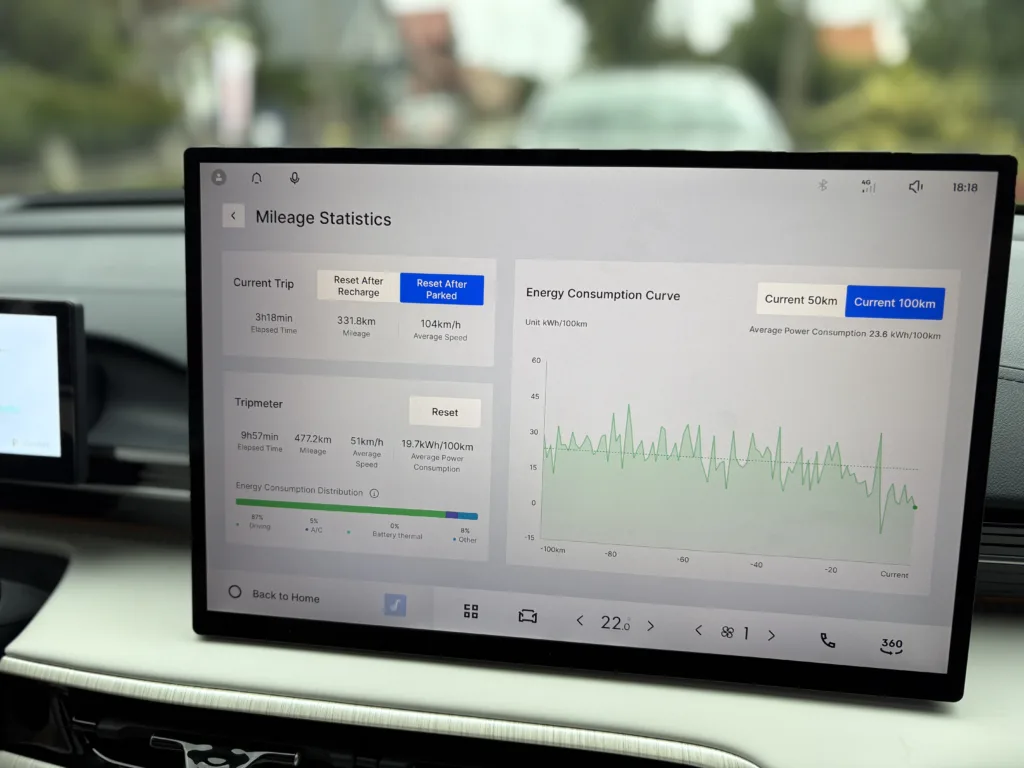 Geely EX5 - elektryczny SUV na dłuższej trasie - 12 1