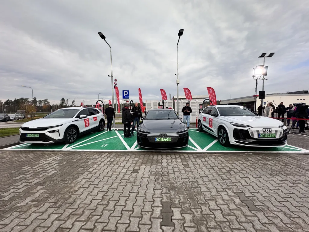 ORLEN otworzył na MOP Olsztynek Południe hub szybkiego ładowania Orlen Charge