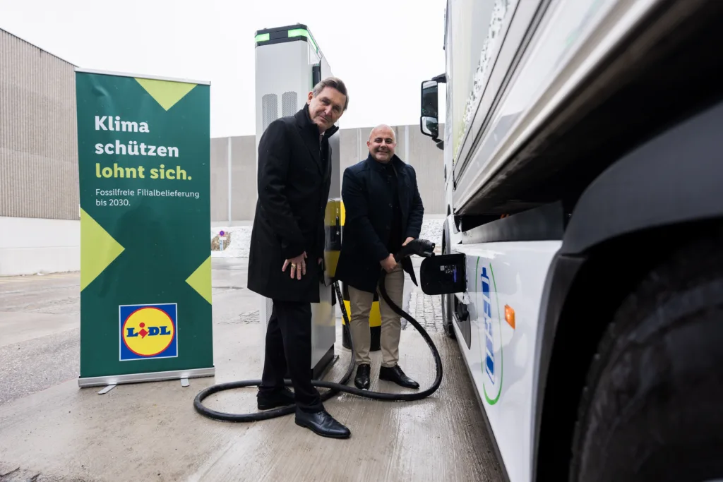 Lidl Austria na bateryjnym szlaku. Za pięć lat wyłącznie bezemisyjne dostawy - 2 Lidl Austria na bateryjnym szlaku