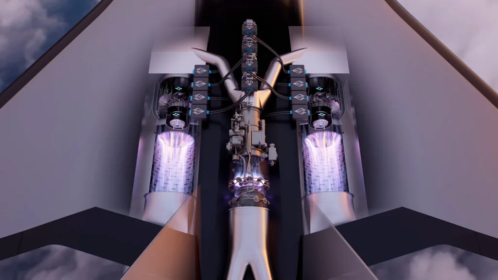 Silniki elektryczne od Helix uzupełnią samolotowe napędy odrzutowe - 2 nowa generacja silnikow Engine Concept Astro Mechanica