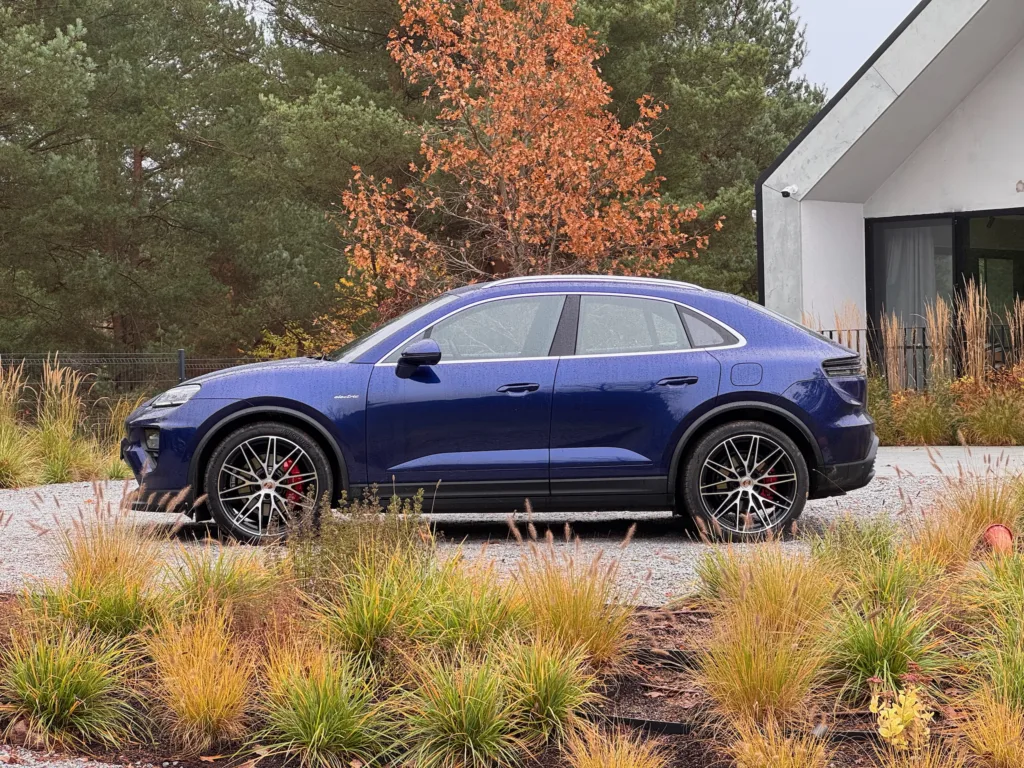 5 na tak, 5 na nie w Porsche Macanie 4S Porsche Macan 4S sylwetka bok