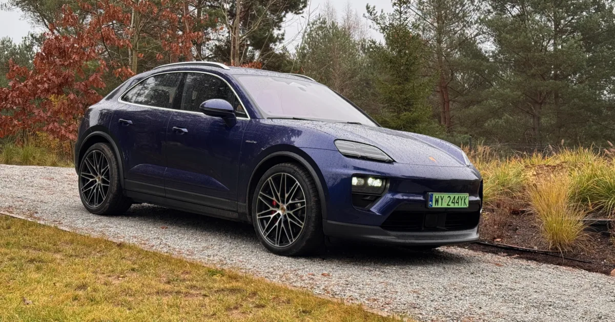 Porsche Macan przód 3/4