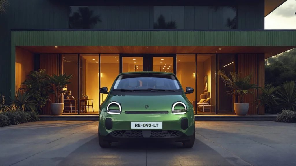 Twingo E-Tech Electric. Nadjeżdża miejski elektryk za mniej niż 20 tys. euro! - Renault Twingo E Tech electric Absolute Green