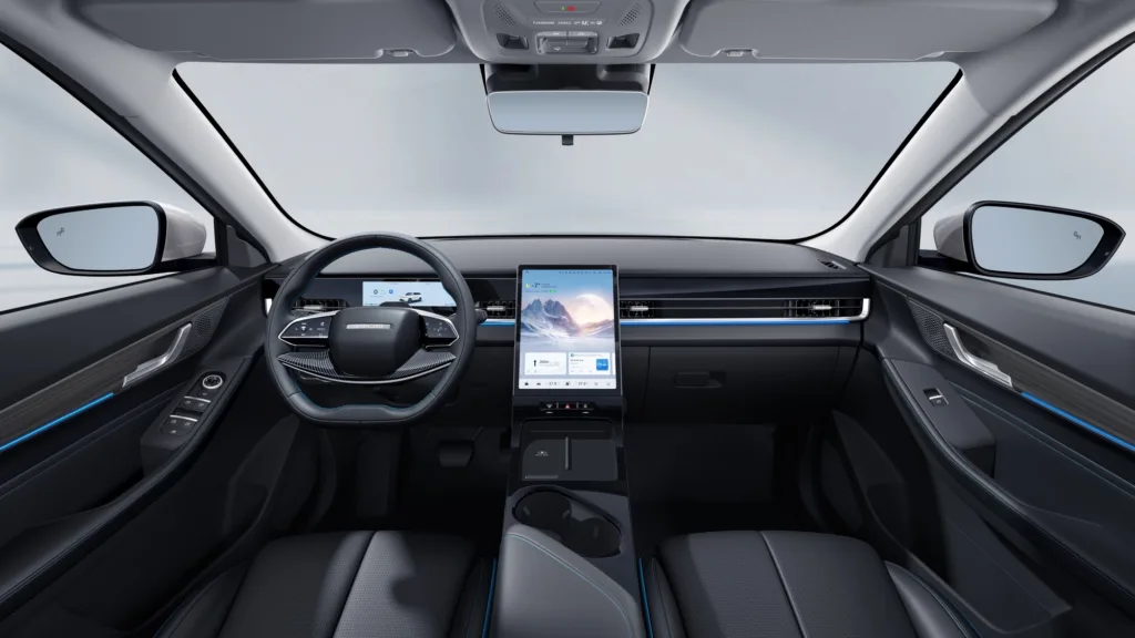 Takich cen jescze nie było! 140 tys. zł za elektrycznego SUVa - J E5 interior 2