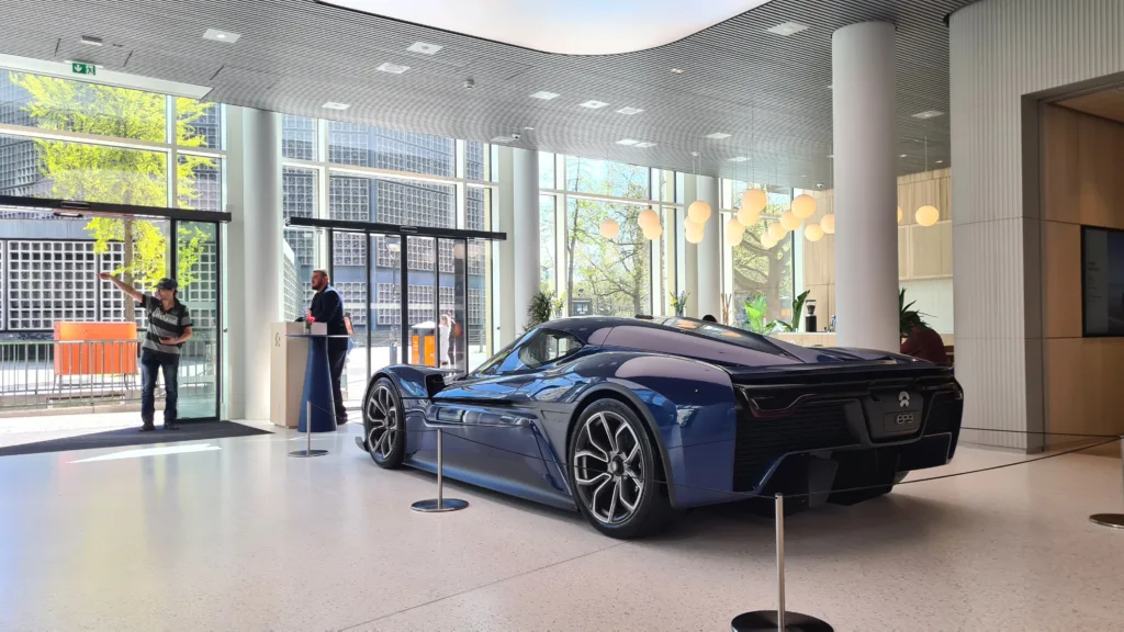 NIO celebruje milionowe auto. Siedem nowych europejskich rynków w planach. Polska na celowniku - foto jedynka tekst 3 mag 28 NIO berlin