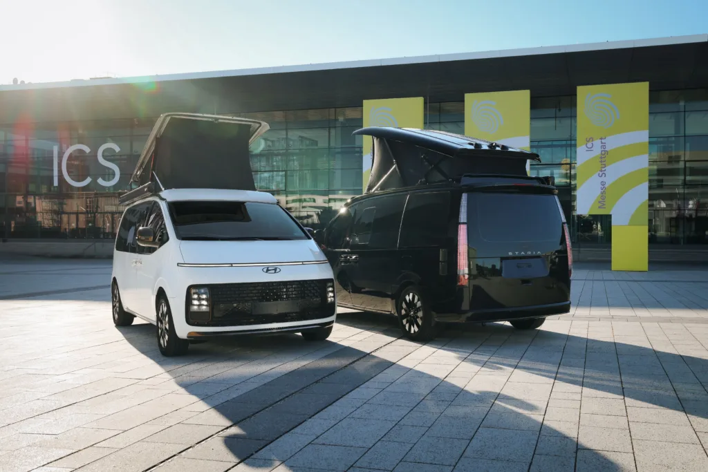 Camper Concept. Hyundai STARIA w wersji elektrycznej kusi komfortem i autonomią - hyundai staria camper concept cmt 2026 onsite 04