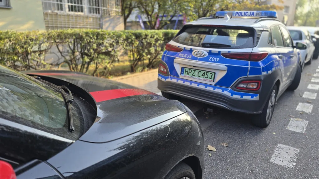 Kia PV5 z AI i dronem na testach w koreańskiej policji - polska policja 22