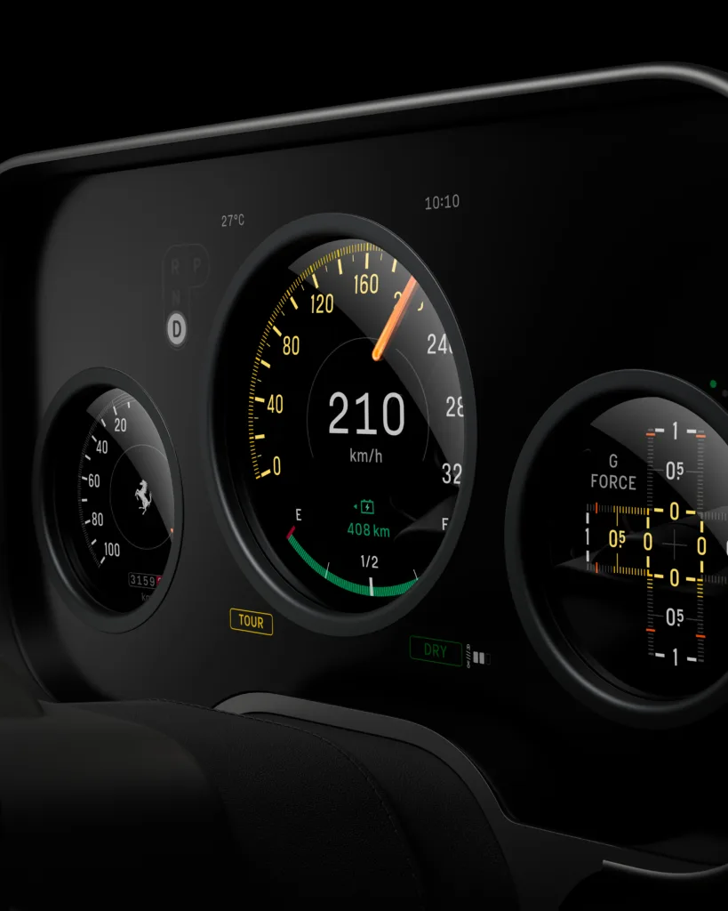 Luce - pierwszy „elektryk” z Maranello nie będzie kolejnym tabletem na kołach - Luce pierwszy „elektryk z Maranello 2