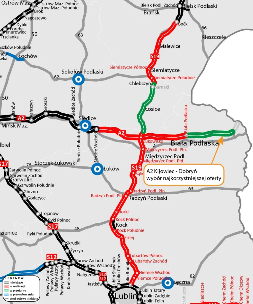 Wiadomo, kto zbuduje kolejny fragment A2. Blisko 460 mln zł za 9 kilometrów - Wiadomo kto zbuduje kolejny fragment A2 2