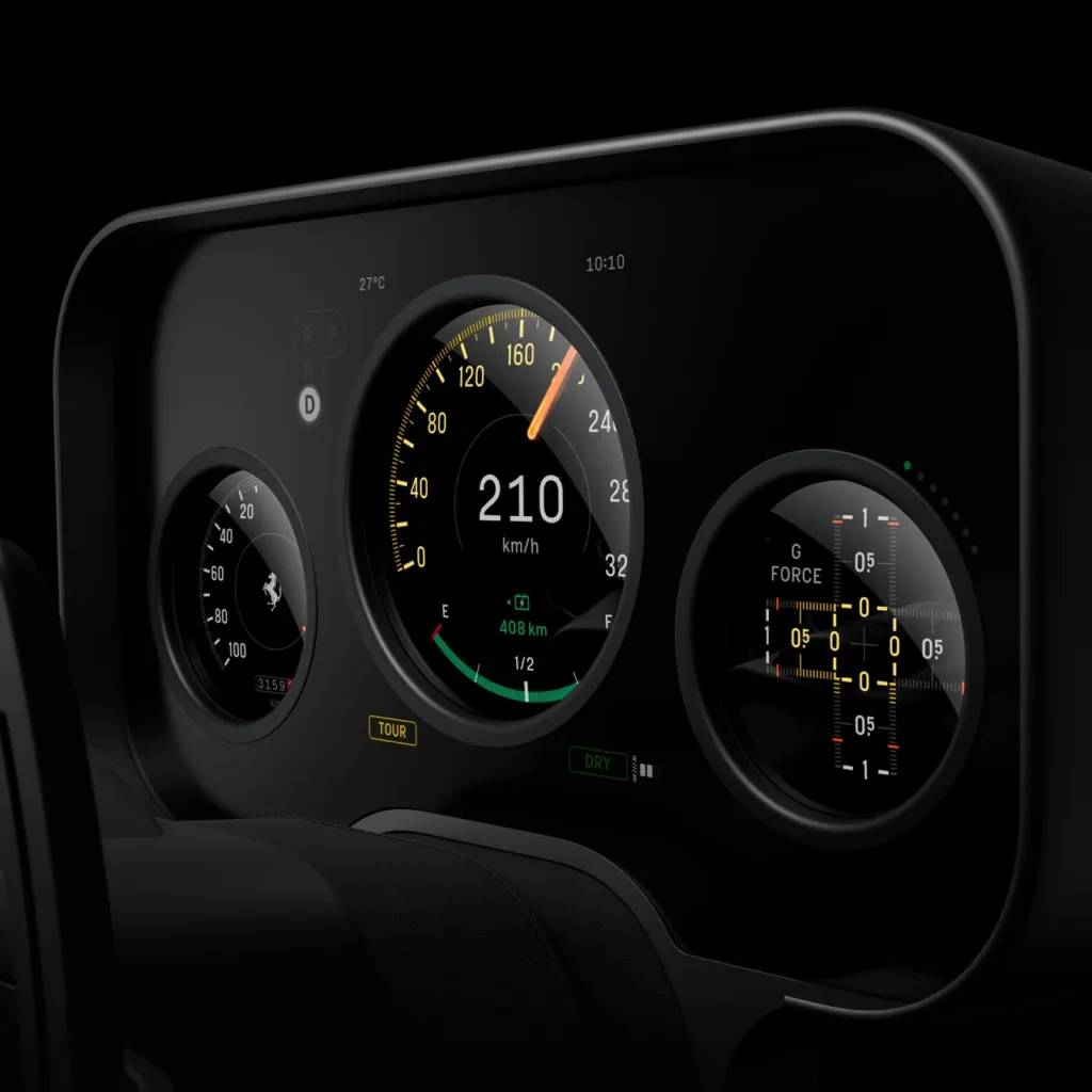 Nadjeżdża pierwsze, elektryczne Ferrari. Luce – dziedzictwo z mocą 1000 KM? Nadjeżdża pierwsze, elektryczne Ferrari. Luce – dziedzictwo z mocą 1000 KM? - ferrari luce 2