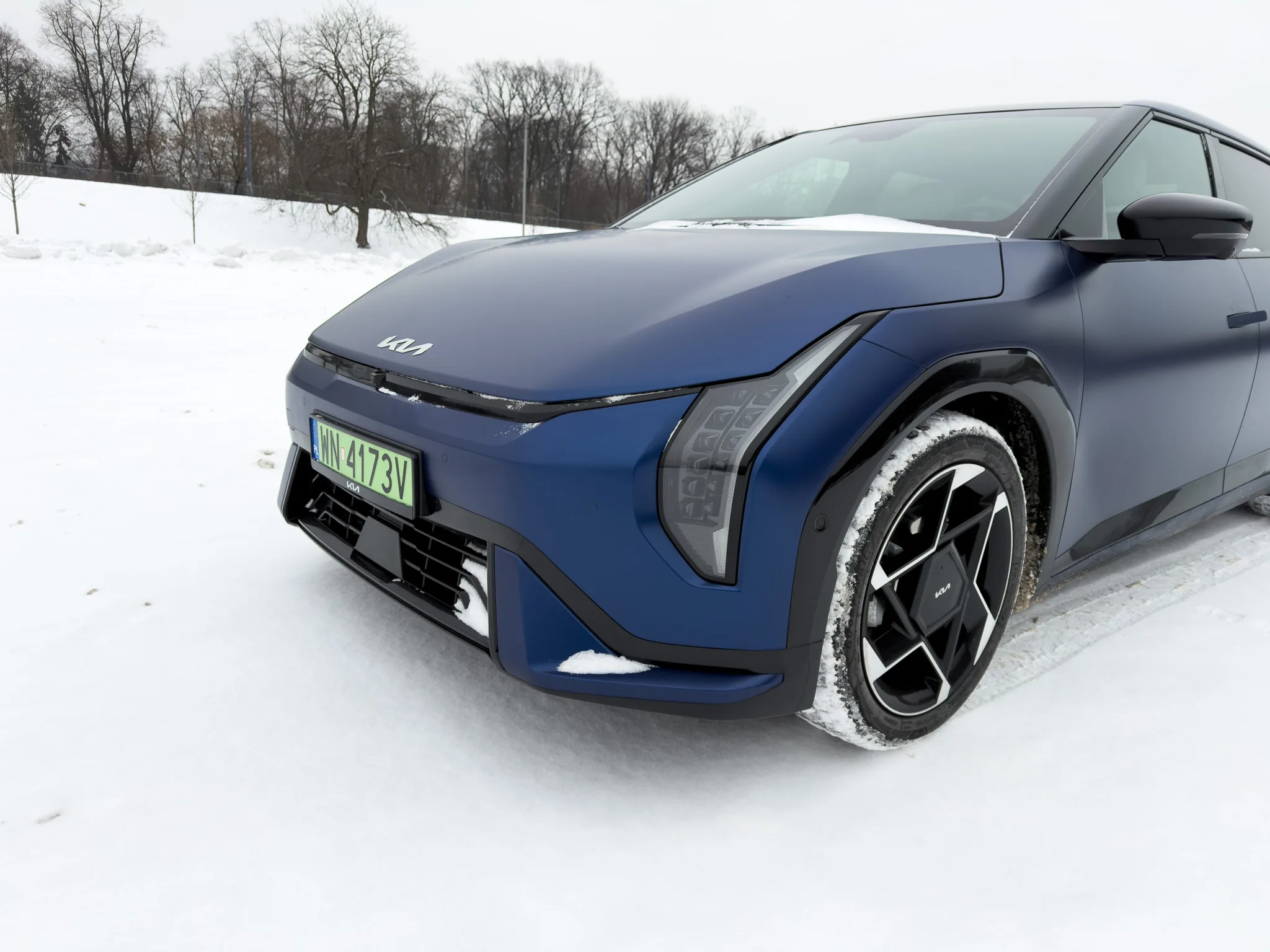 15 stopni poniżej zera, czyli Kia EV4 Fastback 1