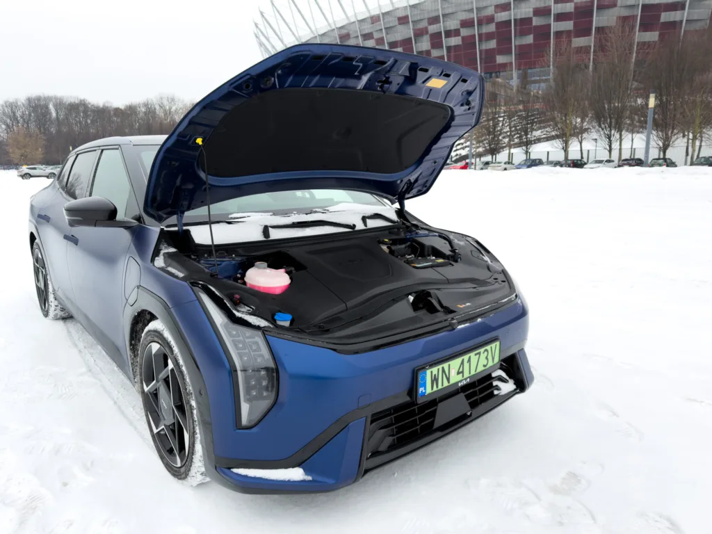 15 stopni poniżej zera, czyli Kia EV4 Fastback na autostradzie. Ogromne zaskoczenie - IMG 2964