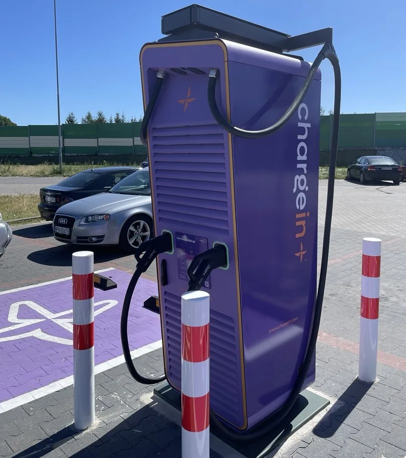 105 punktów ładowania ChargeIn w Polsce i integracja z aplikacją Elocity - Stacja ladowania ChargeIn w Plonsku 1