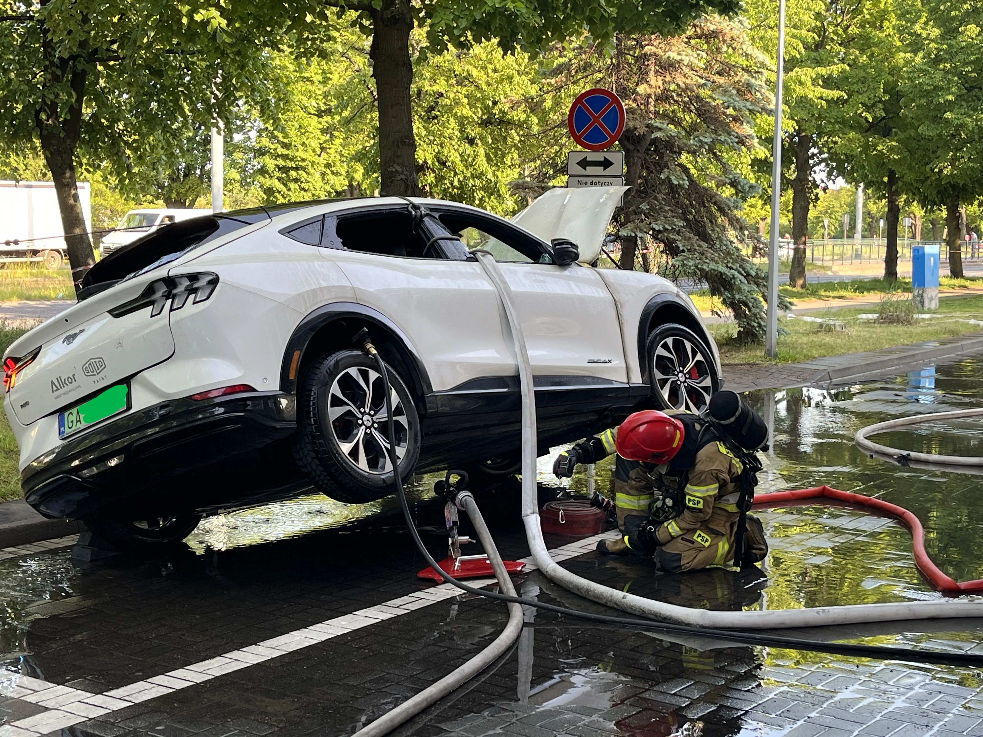 pożar jedynka KM PSP Gdańsk