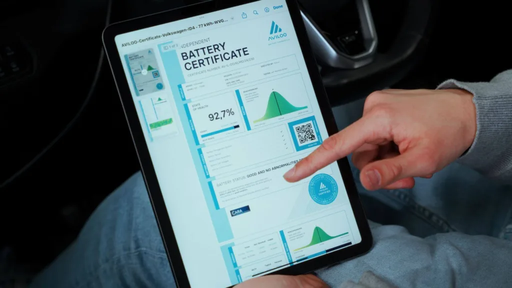 AVILOO zmienia reguły gry na rynku używanych EV. Bateria staje się nową „historią serwisową” - AVILOO 1