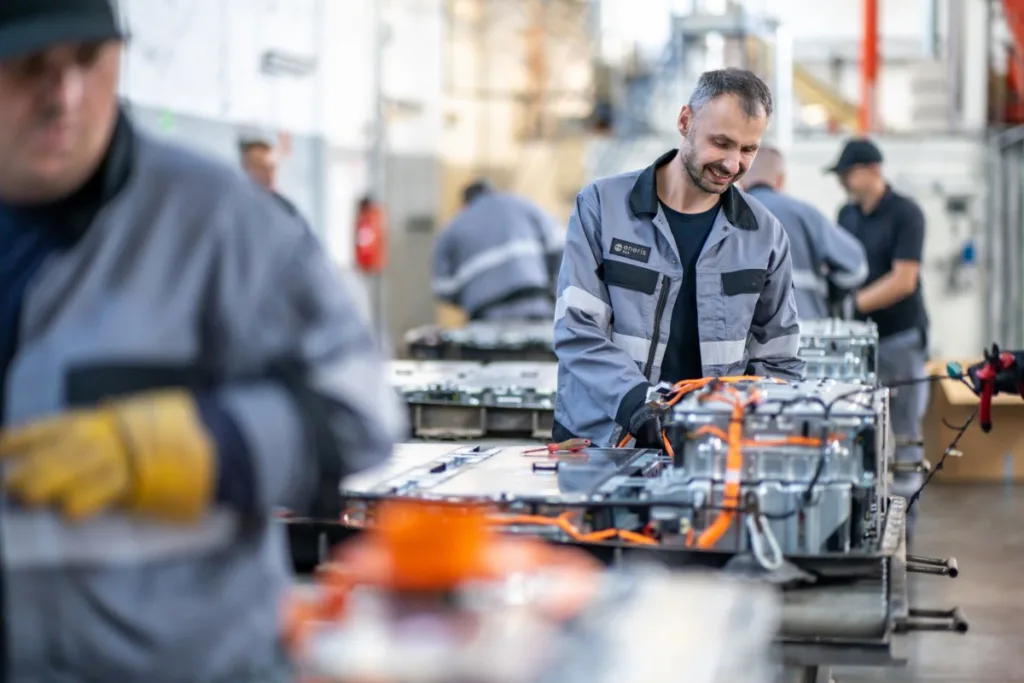 Recykling: Upadłość Ascend Elements. Co dalej z zakładem w Zawierciu? Recykling: Upadłość Ascend Elements. Co dalej z zakładem w Zawierciu? - Elemental baterie recykling recykling fot eneris 3