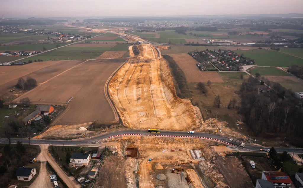 S1 bliżej domknięcia. Ostatni brakujący odcinek w woj. śląskim gotowy w 50 procentach - S1 myslowice Zwardon GDDKiA 7 fot. Pawel Klarecki
