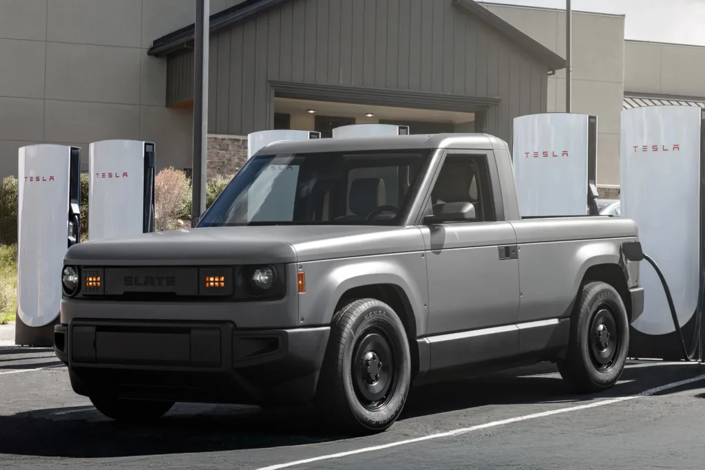 Slate zgarnia 650 mln USD. Jeff Bezos wspiera najtańszego elektrycznego pickupa w USA - Slate 1