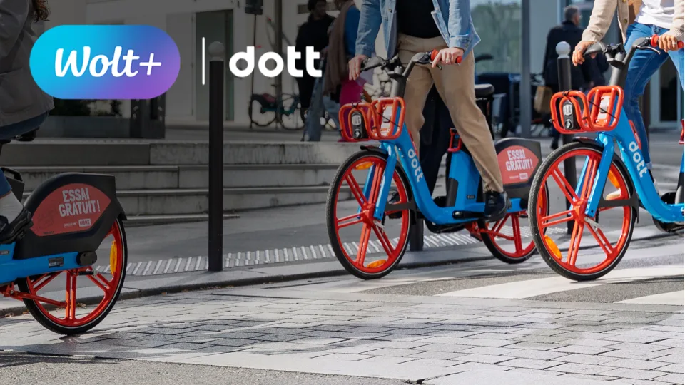 Wolt+: 30 minut za darmo na elektrycznym jednośladzie Dott - Wolt dott umowa 2