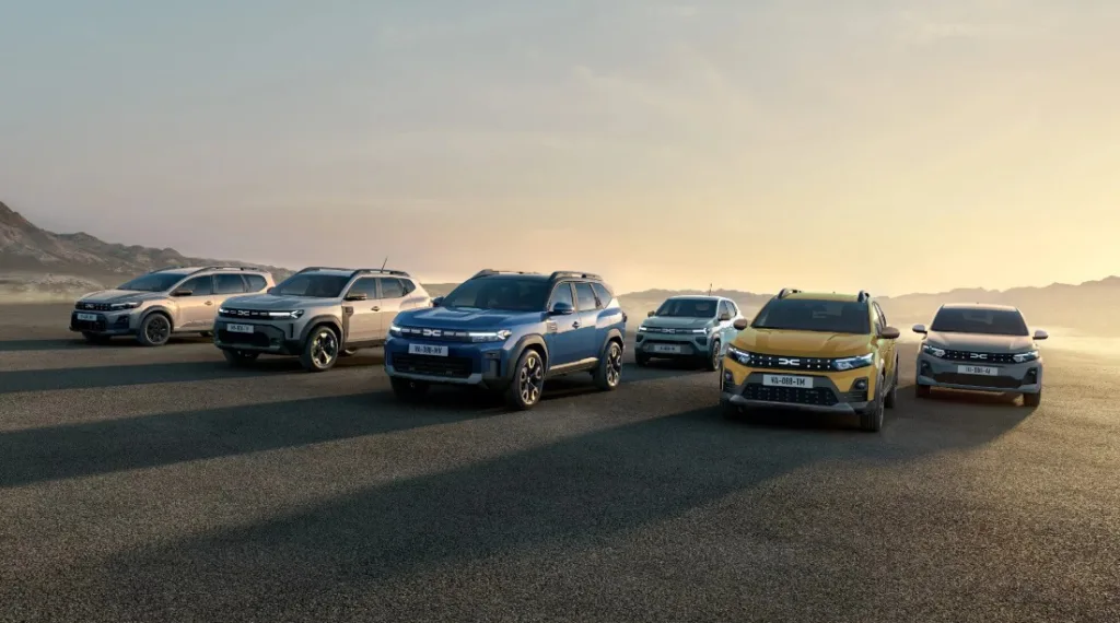 Dacia znów miesza w segmencie tanich EV. "Elektryk" za mniej niż 77 tys. zł? - dacia range