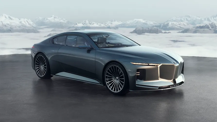 Alpina: na początek klasyczne V8, potem wariant elektryczny - Vision BMW ALPINA 00