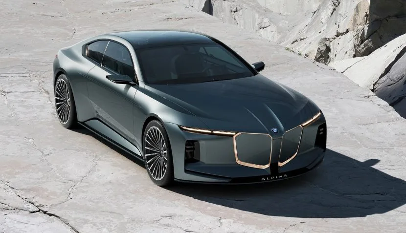Alpina: na początek klasyczne V8, potem wariant elektryczny - Vision BMW ALPINA 1
