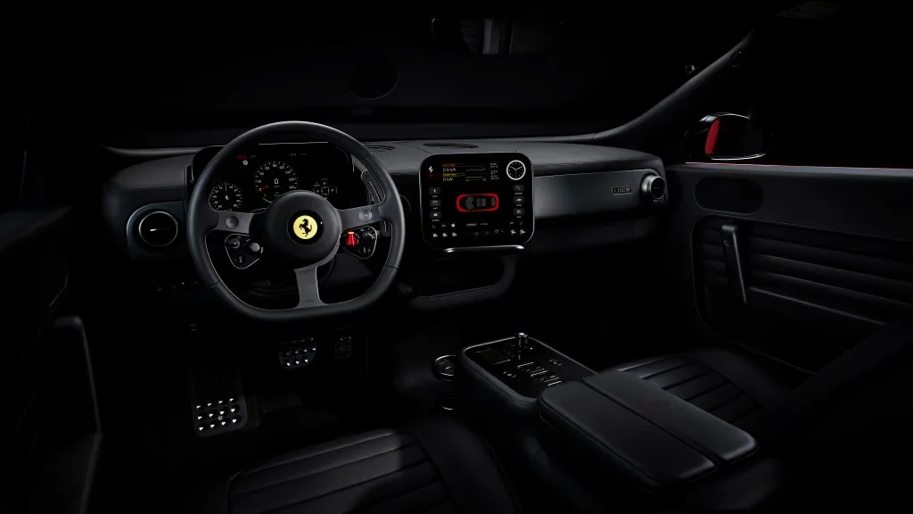 Miało być kotrowersyjnie… i jest… elektryczne Ferrari Luce pokazane -