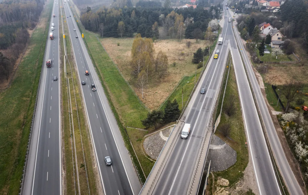 A4 do przebudowy. Najważniejsza autostrada południa Polski czeka na trzecie pasy - A4 Wezel Byczyna fot Pawel Klarecki GDDKiA 5